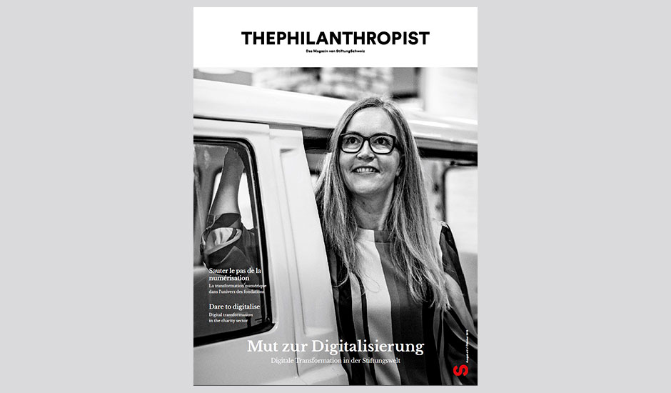 THE PHILANTHROPIST – Das Magazin von StiftungSchweiz